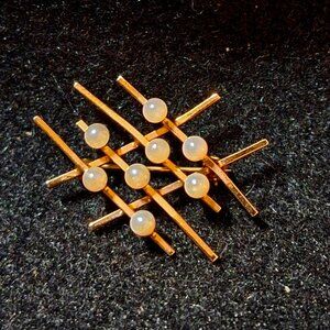 Extremely Rare Vintage Brooch Here From The 50s. It's Called The Pixi-Sticks